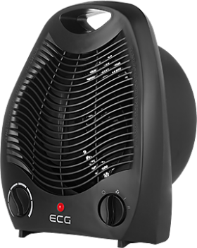 Ecg teplovzdušný ventilátor Tv 3030 Heat R Black