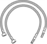 GROHE - Náhradní díly Připojovací flexi hadička 45484000