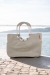 Nákupní taška Reisenthel Loopshopper L Herringbone sand