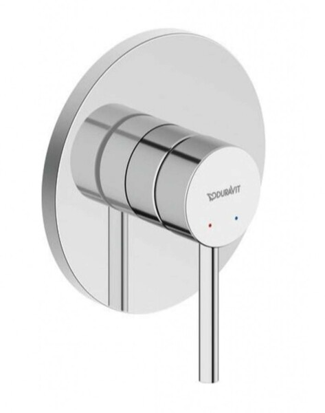 DURAVIT - Circle Sprchová baterie pod omítku, s tělesem, chrom CE4210007010
