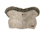 KikkaBoo Rukavice na kočárek Luxury Secret Garden Beige (31108040156KB)
