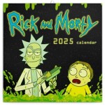 Kalendář 2025 poznámkový: Rick Morty, 30 30 cm