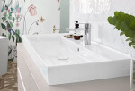 VILLEROY & BOCH - Collaro Umyvadlo nábytkové 1000x470 mm, s přepadem, otvor pro baterii, CeramicPlus, Stone White 4A33A5RW