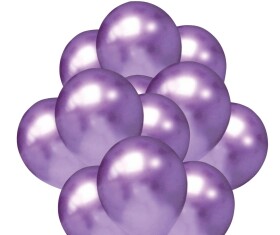 Balónky chromové fialové 20 ks 30 cm balonky.cz Balónky chromové fialové 20 ks 30 cm balonky.cz