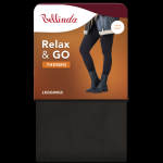 Dámské legíny RELAX & GO THERMO LEGGINGS Černá - BELLINDA černá L