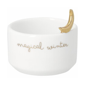 Räder Porcelánový svícen na čajovou svíčku Magical, bílá barva