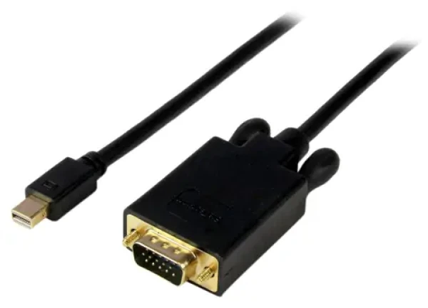 StarTech Mini DisplayPort na VGA kabel černá / Kabel / 1920 x 1200 px / 1,83 m (MDP2VGAMM6B)
