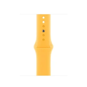 Apple Watch Sport Band 45mm (M/L) paprskově žlutá / Sportovní pásek pro Apple Watch / 160-210mm (MWMX3ZM/A)