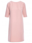 Dámské šaty S113 pudrové - Stylove L