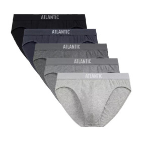 Pánské slipy 5 pack 094 mix - Atlantic vícebarevná M