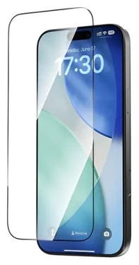 Devia Star Series černý rám / Ochranné sklo / Apple iPhone 17 Pro (6942297132474)