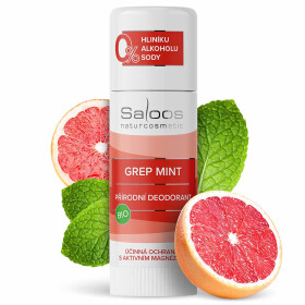 Saloos Bio přírodní deodorant tuhý - Grep mint 60g