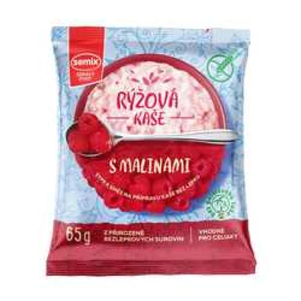 Semix Rýžová kaše s malinami 65g