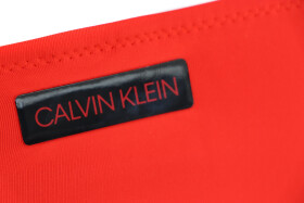 Spodní díl plavek červená Calvin Klein červená