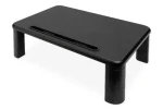 Digitus MLS černá / Stojan pod monitor / do 32" / výškově nastavitelný / nosnost 10 kg / dřevo (DA-90458)