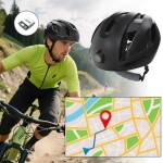 Multifunkční cyklistická helma se zabudovanou WiFi kamerou, handsfree a světlem - RAW3
