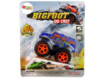 Mamido Kovové autíčko Monster Truck s rampou