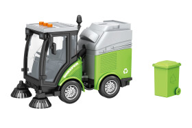 Auto čistící s popelnicí a efekty 24 cm