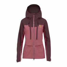 KARPOS W Midi Shell W Jacket, Deco Rose/Huckleberry velikost: S