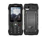 EVOLVEO StrongPhone H1, vodotěsný odolný Dual SIM telefon, černo-stříbrná EDF_547063