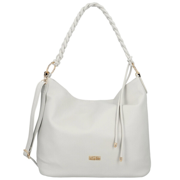 Moderní dámská koženková kabelka na rameno Bonnie, šedá