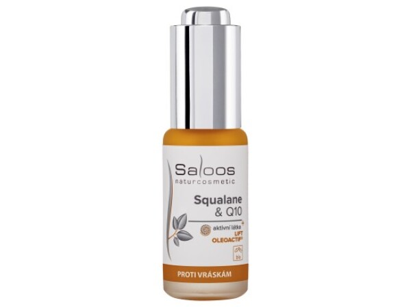 Saloos BIO squalane & Q10 elixír 20 ml