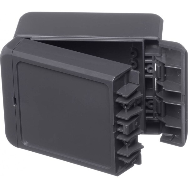 Bopla Bocube B 100806 PC-V0-7024 96012124 Venkovní kryt 80 x 113 x 60 Polykarbonát V0 šedá grafit (RAL 7024) 1 ks