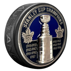 Mustang Puk Toronto Maple Leafs NHL Ultra 3D Stanley Cup Medallion
