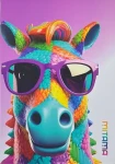 Mitama Animal 62733-90107 kůň / Sešit / A4 / linkovaný / 40+2 listů (62733-90107)