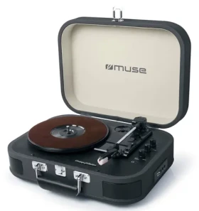 Muse MT-201 DG černá/krémová / Gramofon (MT-201DG)