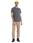 Pánské merino triko krátký rukáv ICEBREAKER Mens 150 Tech Lite III SS Tee, Gritstone Heather velikost: XL