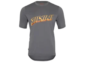 Silvini Denno pánský volný dres krátký rukáv Grey/Tiger vel. L