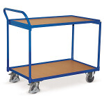 Přepravní policový vozík 1125x625mm, vertikální rukojeť