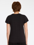 Volcom Stone Blanks black dámské tričko krátkým rukávem