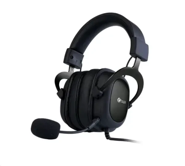C-TECH Archon V2 černá / Herní sluchátka / mikrofon / 3.5 mm jack (8594125012564)