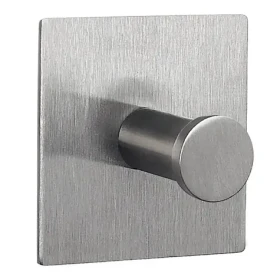 Spirella PUNT-Square háček na ručníky / kartáčovaná nerez ocel / samolepící / 45 x 45 mm (7610583139399)