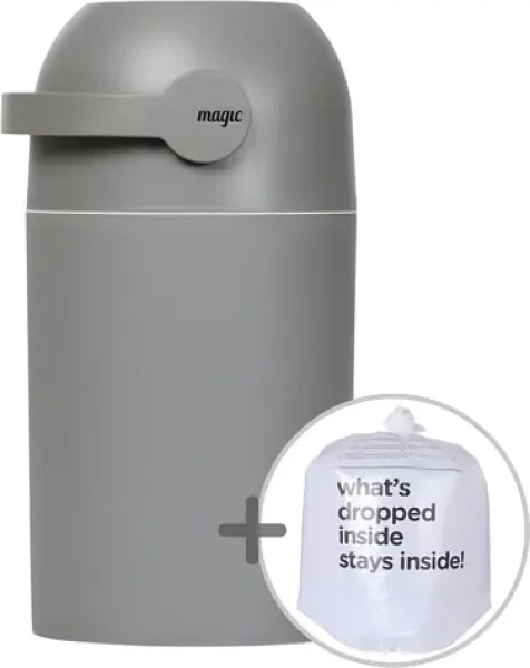 Magic MA-C110GR grafitová / Koš na pleny / 40 l / 52 x 26 cm (MAG000004)