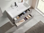 CERANO - Koupelnová skříňka Carole - keramické umyvadlo Viano - betonově šedá - 60,9x62,5x46,5 CER-250506