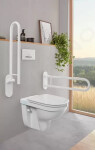 VILLEROY & BOCH - ViCare Závěsné WC bezbariérové, zadní odpad, DirectFlush, AntiBac, CeramicPlus, alpská bílá 4695R0T2