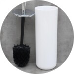 Erga Alba, toaletní WC kartáč na postavení, bílý, ERG-YKA-CH.ALBA-WH SWC