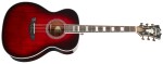 D'Angelico Premier Tammany Trans Black Cherry Burst