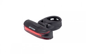 Osvětlení zadní CTM Caliber, 65ln, USB, černé
