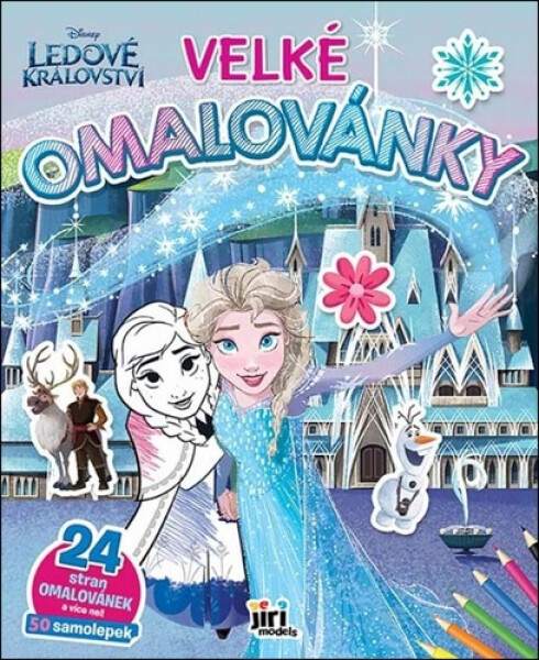 Velké omalovánky Ledové království