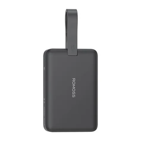 Romoss WMS10 10000mAh černá / Powerbanka / 30W / USB-C + Lightning + kabel (WMS10-191-2133H)
