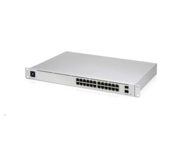 UBNT UniFi Switch USW-Pro-24-POE Gen2 [24xGigabit, 400W PoE+ 802.3at/af/bt, 2xSFP+, 88Gbps] EDF_1017302