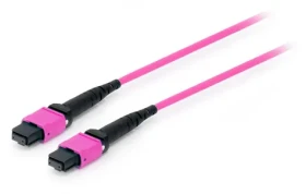 Equip MTP-MTP 3 m fialová / Optický patch kabel / Multimode OM4 / LSZH / Plug Play (25555317)