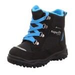 Chlapecké zimní boty HUSKY1 Black/Light Blue Gore-Tex, Superfit,1-006046-0000 - 27