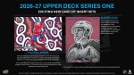 Hokejové karty NHL 2026-27 Upper Deck Series 1 Hockey Hobby Balíček