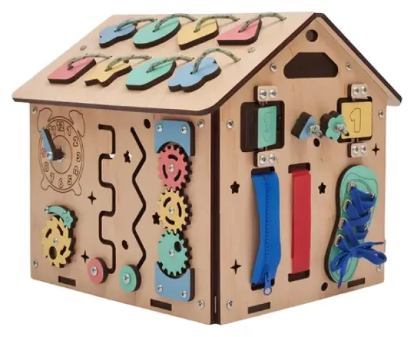 BUSYKIDS Activity board Domeček Mini
