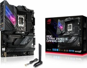 ASUS ROG STRIX Z690-E GAMING WIFI / Z690 / LGA 1700 / 4x DDR5 / PCIEx16 / 1x 2.5GLAN / Wi-Fi / ATX (90MB18J0-M0EAY0)